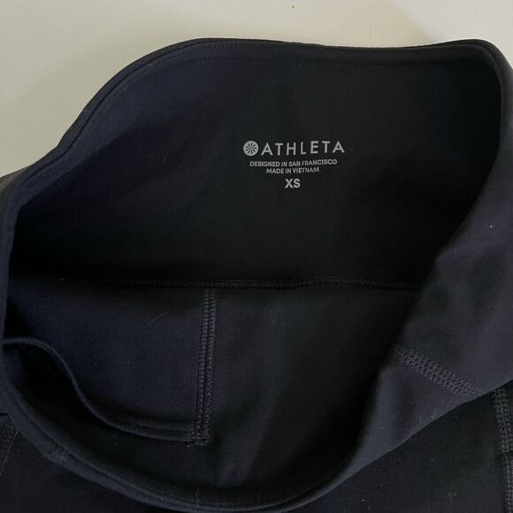 Athleta Stash Pocket Salutation Tight Leggings Black Size XS - Picture 9 of 11